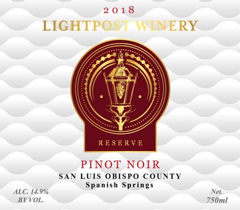 2018 Pinot Noir Spanish Springs