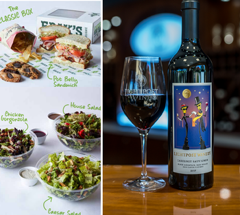 Wine flight & Food bundle